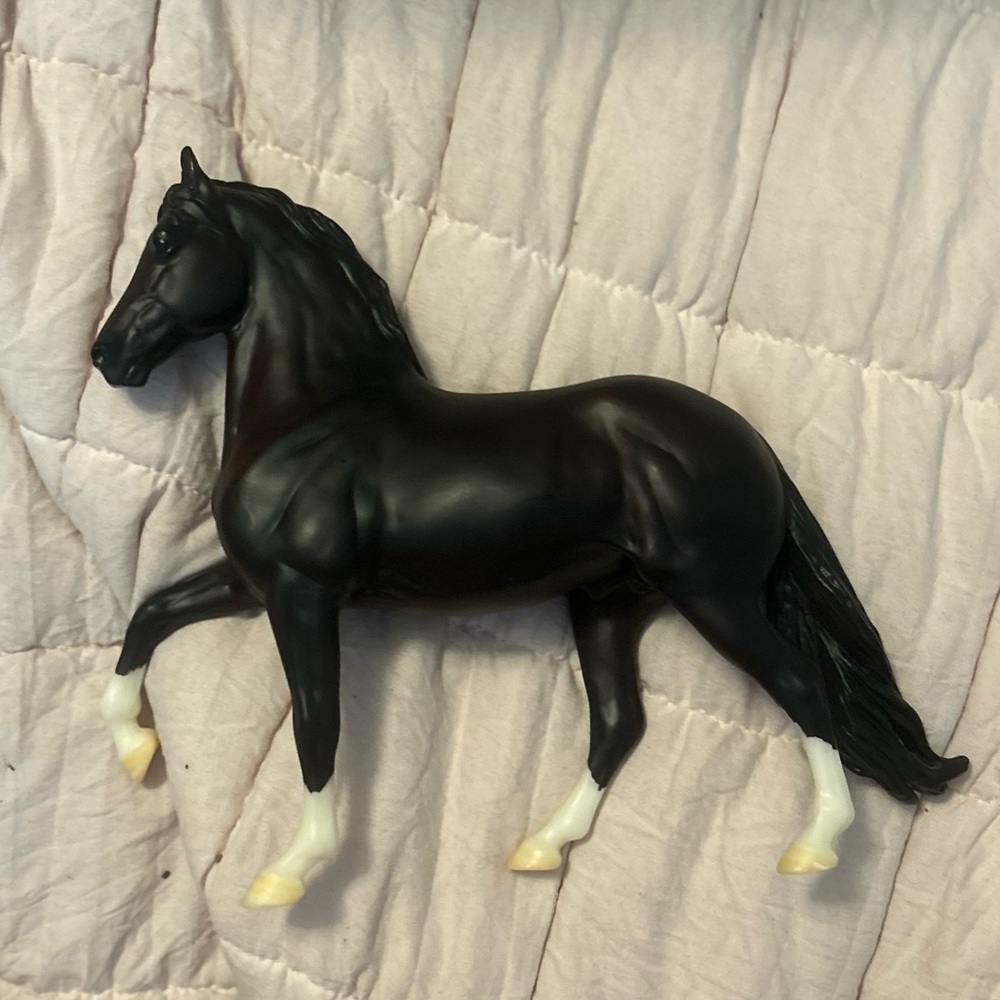 Breyer Black and White Horse Toy